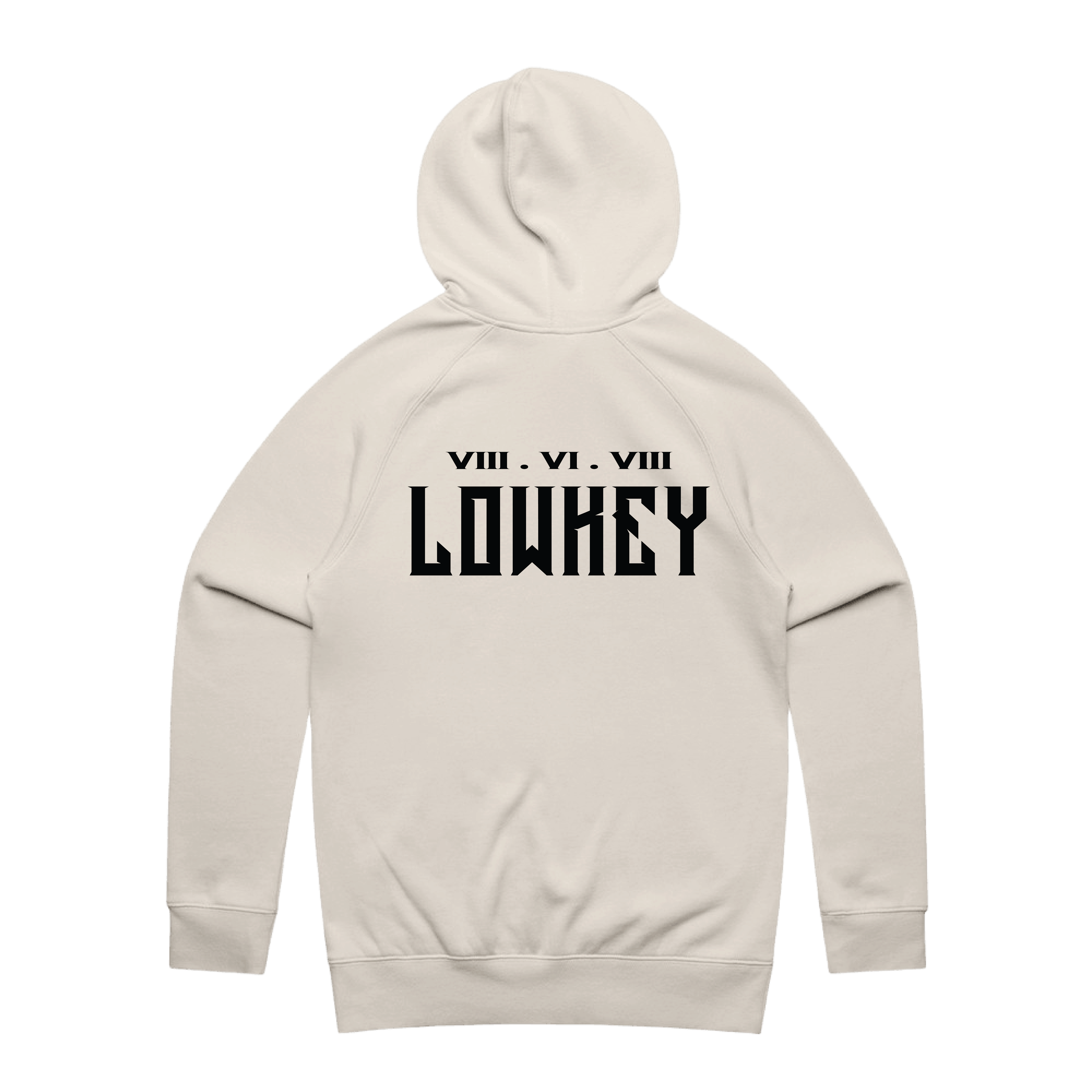 Ecru Black Hoodie